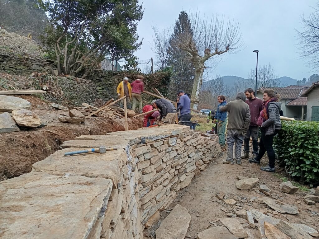 chantier pierres sèches